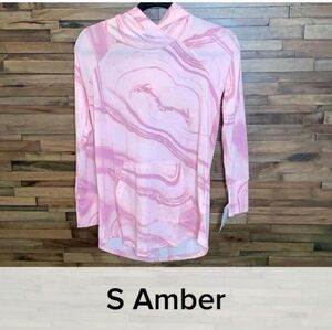 Lularoe Pink Amber hoodie New